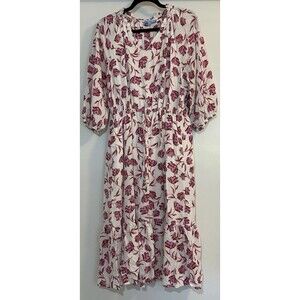 chinese dress ladies Fiona Wrap Midi Dress in Lurex Crepe – Draper James main image 0